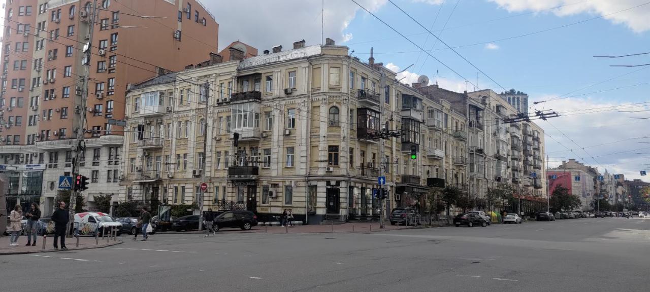 Appartamento Saksaganskogo Centre Kiev Esterno foto