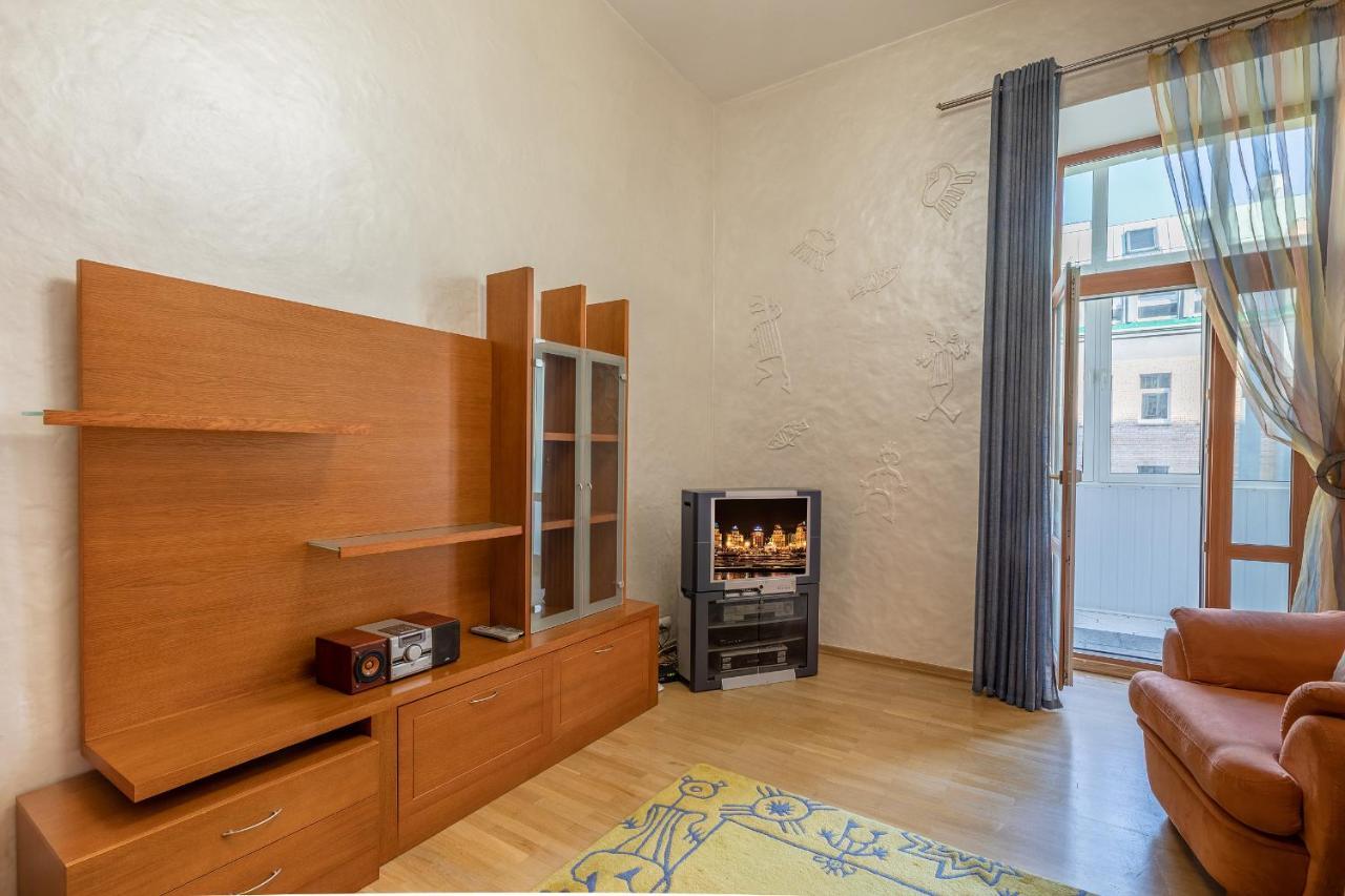 Appartamento Saksaganskogo Centre Kiev Esterno foto